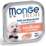 Monge Fresh kutya tálka adult lazac 100g