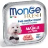 Monge Fresh kutya tálka adult sertés 100g