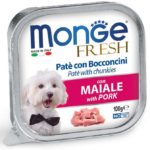 Monge Fresh kutya tálka adult sertés 100g