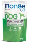 Monge Grill kutya tasak adult bárány&zöldség 100g