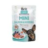 Brit Mini kutya tasak adult steril lazac 85g