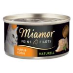Miamor Feine Filets Naturelle macska konzerv csirke&sütötök 24x80g
