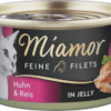 Miamor Feine Filets in Jelly macska konzerv csirke&rizs 100g