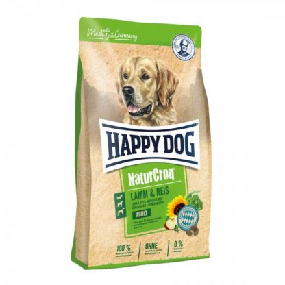 Happy Dog Natur Croq száraz kutyaeledel adult bárány&rizs 15kg