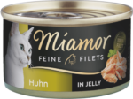 Miamor Feine Filets in Jelly macska konzerv csirke 24x100g