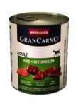 Gran Carno kutya konzerv adult marha&kacsaszív 6x800g
