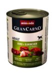 Gran Carno kutya konzerv adult marha&nyúl 800g
