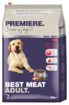 Premiere Best Meat száraz kutyaeledel adult marha 4kg