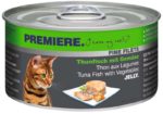 Premiere Fine Filets macska konzerv adult tonhal&zöldség 12x100g