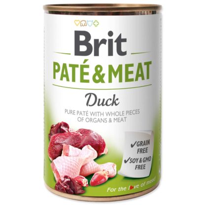 Brit Paté & Meat konzerv kacsa 400g