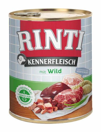 RINTI kutya konzerv adult vadhús 12x800g