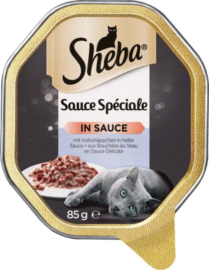 Sheba Sauce Spéciale macska tálka borjú 22x85g