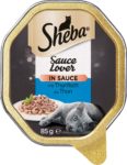 Sheba Sauce Lover macska tálka tonhal 22x85g