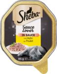 Sheba Sauce Lover macska tálka csirke 22x85g