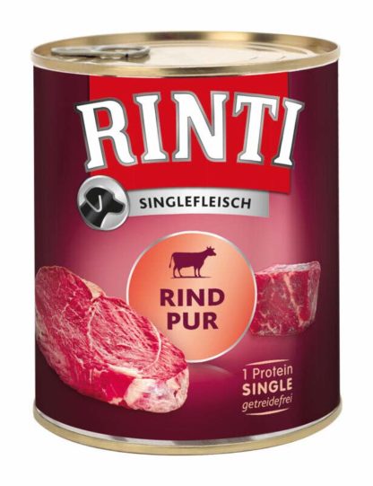 RINTI Singlefleisch kutya konzerv adult marha 6x800g
