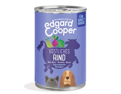 EDGARD & COOPER kutya konzerv adult marha&cékla 6x400g