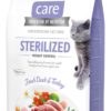 Brit Care Cat Grain-Free száraz macskaeledel steril weight 2kg