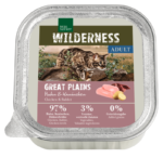Real Nature Wilderness macska tálka adult Great Plains csirke&nyúl 16x100g