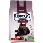 Happy Cat Sterilised száraz macskaeledel adult marha 1,3kg