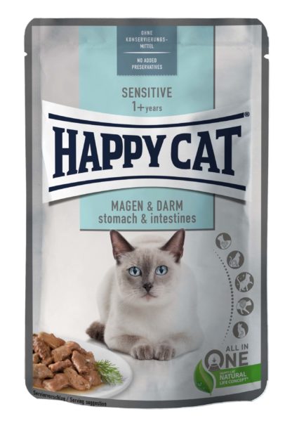 Happy Cat Sensitive macska tasak emésztés 85g