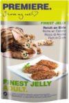 Premiere Finest Jelly macska tasak adult kacsa 85g