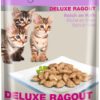 Premiere Deluxe Ragout macska tasak kitten borjú 85g