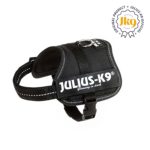 Julius-K9 Powerharness kutya hám fekete XS-S 33-45