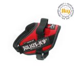 Julius-K9 IDC Powerhám kutya Mini-Mini piros 40-53cm 4-7kg