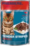 Premiere Tender Stripes macska tasak adult marha 28x85g