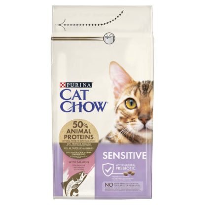 Cat Chow száraz macskaeledel adult sensitive 1,5kg