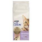 Cat Chow száraz macskaeledel adult sensitive 15kg