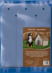 Kutyaházfüggöny átlátszó PVC L 40x50cm