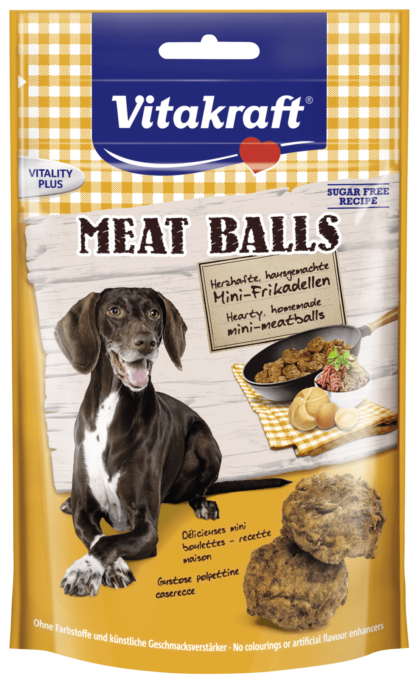 Vitakraft Meat Balls snack kutya jutalomfalat 80g