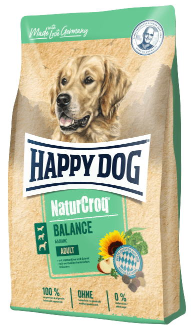 Happy Dog Natur Croq száraz kutyaeledel adult balance 4kg