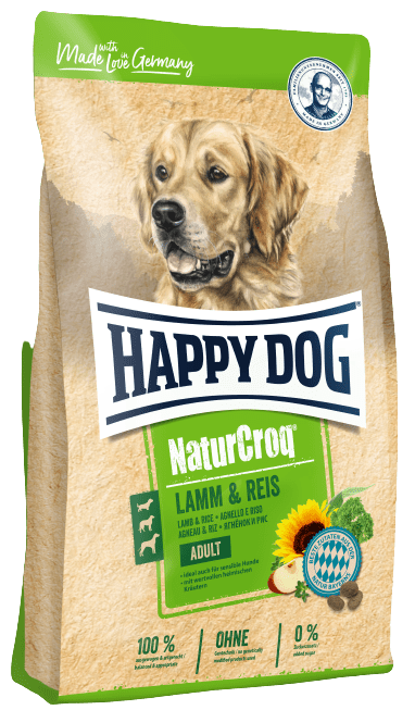 Happy Dog Natur Croq száraz kutyaeledel adult bárány&rizs 4kg