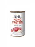 Brit Mono Protein kutya konzerv marha&rizs 400g