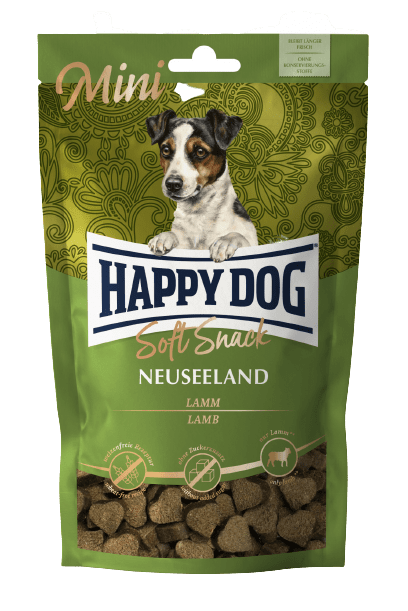 Happy Dog Neuseeland Snack Soft kutya jutalomfalat mini 100g