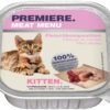 Premiere Meat Menu macska tálka kitten húsos válogatás 16x100g