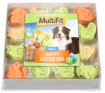 MultiFit kutya jutalomfalat húsvéti keksz mix 137g 32db