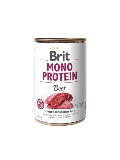 Brit Mono Protein kutya konzerv marha 400g