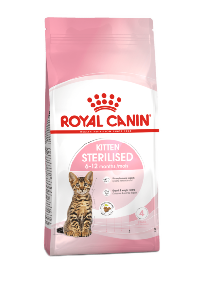 Royal Canin Feline Health Nutrition Kitten Sterilisedised száraz macskaeledel 2kg