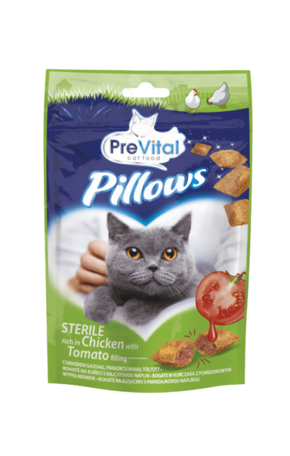 PreVital Pillows steril macska jutalomfalat csirke 60g