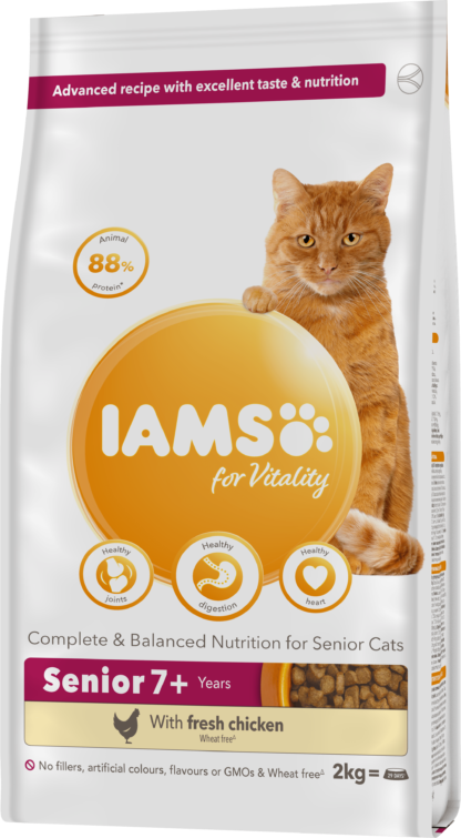 IAMS Vitality macska szárazeledel senior csirke 2kg