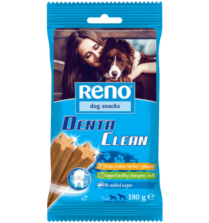 RENO Dental Sticks kutya jutalomfalat M-L 180g