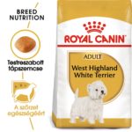 Royal Canin Breed Health Nutrition West highland white terrier adult száraz kutyaeledel 1,5kg