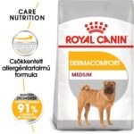 Royal Canin Canine Care Nutrition Medium adult Dermacomfort száraz kutyaeledel 3kg