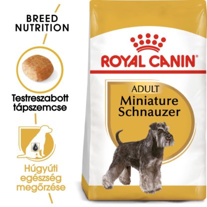 Royal Canin Breed Health Nutrition Törpe schnauzer adult száraz kutyaeledel 3kg