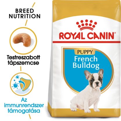 Royal Canin Breed Health Nutrition Francia Bulldog junior száraz kutyaeledel 1kg