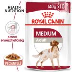 Royal Canin Size Health Nutrition Medium adult kutya tasak 10x140g