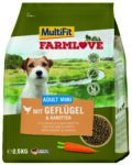 MultiFit Farmlove száraz kutyaeledel mini adult szárnyas 2,5kg